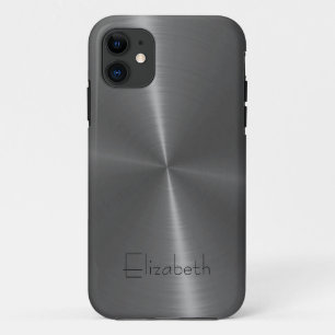 Grijs roestvrij staal iPhone 11 hoesje