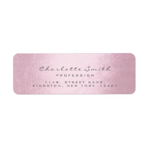 Grijs Roze Roze Naam RSVP Beroep Event Planner Etiket