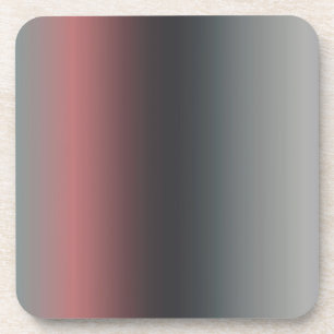 Grijs, roze, zwarte gradiënt, Ombre. Bier Onderzetter