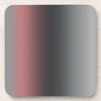 Grijs, roze, zwarte gradiënt, Ombre. Bier Onderzetter