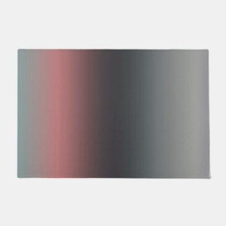 Grijs, roze, zwarte gradiënt, Ombre. Deurmat