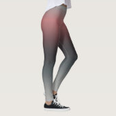 Grijs, roze, zwarte gradiënt, Ombre. Leggings (Rechts)