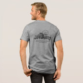 Grijs Tri-Blend Shirt (Voorkant)