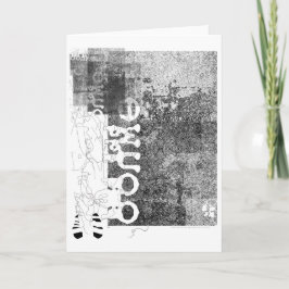 Grijs voor de blues kaart