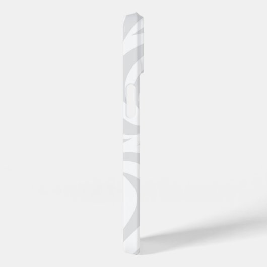 Grijs wervelpatroon Case-Mate iPhone case (Achterkant / Rechts)