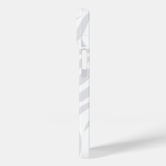 Grijs wervelpatroon Case-Mate iPhone case (Achterkant / Links)