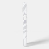 Grijs wervelpatroon Case-Mate iPhone case (Achterkant / Links)