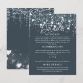 Grijs & Wit Behuizing voor Hanglampen Kaart (Voorkant / Achterkant)