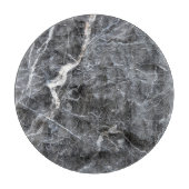 Grijs Wit Geaderd Steen Oppervlak Snijplank (Voorkant)