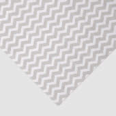 Grijs Witte Chevron Zigzag Tissuepapier (Detail)