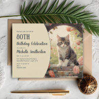 Grijs Witte Kittens Arch 80ste Verjaardag