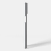 Grijs-witte snoepstrepen Case-Mate iPhone case (Achterkant / Rechts)