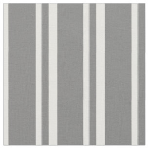 Grijs Witte Verticale Strepen Elegant Uniseks Neut Stof