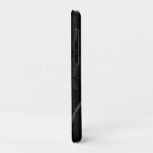 Grijs zwart ontwerp Case-Mate iPhone case (Achterkant/links)