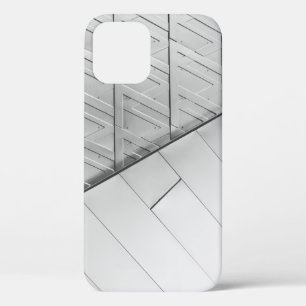 Grijsachtige foto van vloeren iPhone 12 hoesje