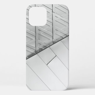 Grijsachtige foto van vloeren iPhone 12 hoesje