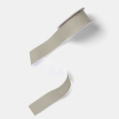 Grijsbeige Grosgrain Lint (Achterkant)