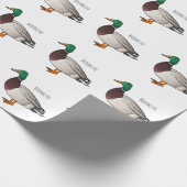 Grijsbuikmierklauwier Cadeaupapier (Hoek)