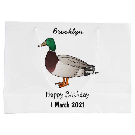 Grijsbuikmierklauwier Groot Cadeauzakje (Achterkant)