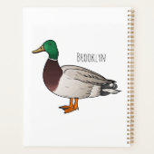 Grijsbuikmierklauwier Planner (Achterkant)