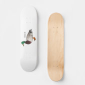 Grijsbuikmierklauwier Skateboard (Voorkant)