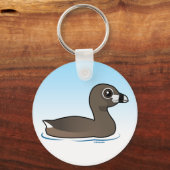 Grijsbuikspleet Sleutelhanger (Voorkant)