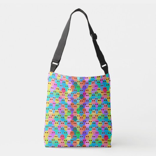 Grijselijke Halloween-nacht auditie Crossbody Tas (Voorkant)
