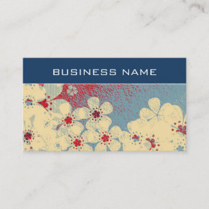  grijsfloreel patroon 16 visitekaartje