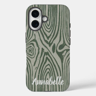 Grijsgroene iPhone 16 Hoesje