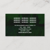 Grijsgroene kieuwtoon visitekaartje (Achterkant)