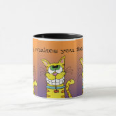 Grijskat Mok (Midden)