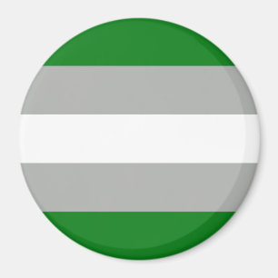 Grijsromantische Pride-vlag Magneet