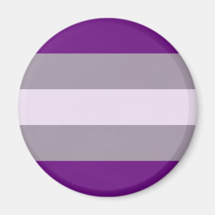 Grijsseksuele Pride-vlag Magneet