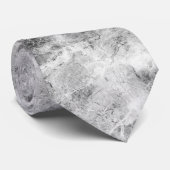 Grijze achtergrond wandontwerp Moderne Stropdas (Opgerold)