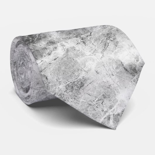 Grijze achtergrond wandontwerp Moderne Stropdas (Opgerold)