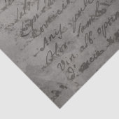 Grijze alchemistisch papier uit de oudheid (Detail)