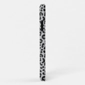 Grijze Ash Leopard Cheetah Dier Print Patroon Case-Mate iPhone Case (Achterkant/rechts)