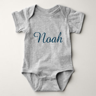 Grijze Baby Bodysuit T-shirt