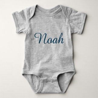 Grijze Baby Bodysuit T-shirt