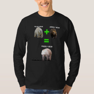 Grijze beer t-shirt