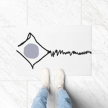 Grijze blauwe stip gebroken vlieger