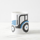 Grijze blauwe tractor koffiemok (Center)