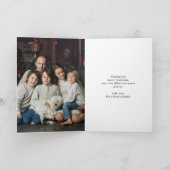 Grijze boog Groene Kerstboom Vakantie Kaart (Binnen)