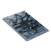 Grijze boom op Piet Mondrian Notitieboek (Rechterzijde)