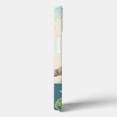 Grijze boomgaard op Patroonachtergrond Case-Mate iPhone Case (Achterkant / Rechts)