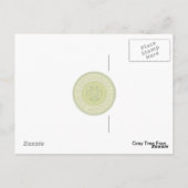 Grijze boomkikker. briefkaart (Achterkant)