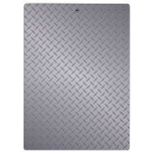 Grijze Bord Klembord (Achterkant)