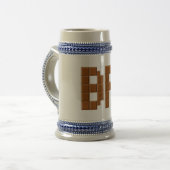 Grijze/BRAZILIE CHOCOLATCHOPA Bierpul (Voorkant links)