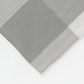 Grijze buffel Koe Boerderij  Fleece Deken (Hoek)