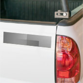 grijze bumpersticker (Op Truck)